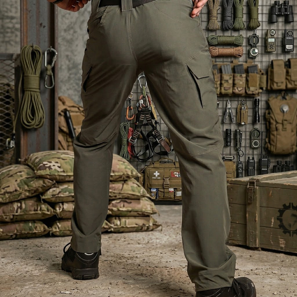 Archon IX9 Men's Lightweight Tactical Pants – Quick-Dry Stretch Pants