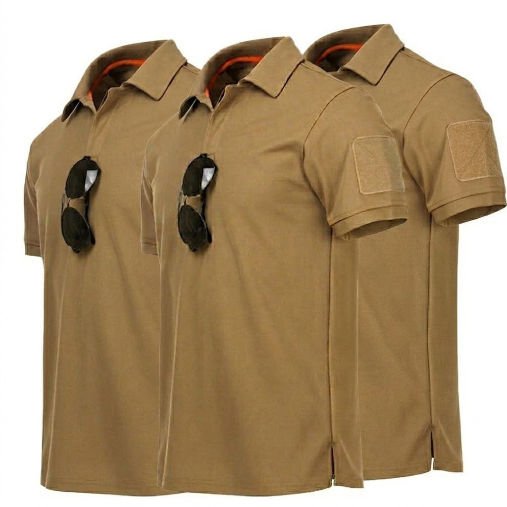 3pack Men's Quick-Dry Wear-resistant T-Shirts Polo