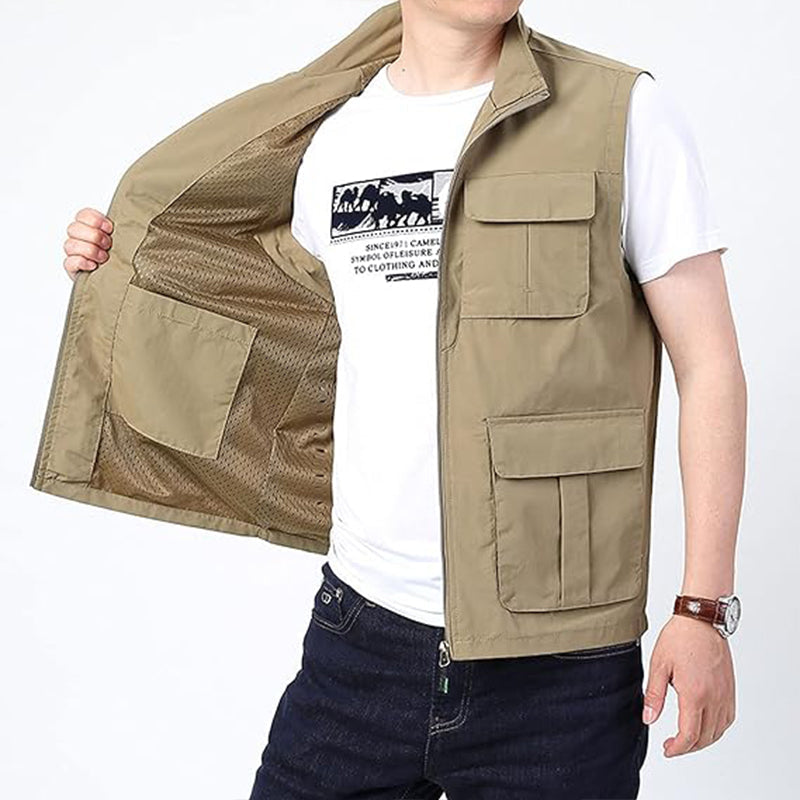 Men's Lightweight Travel Work Vest