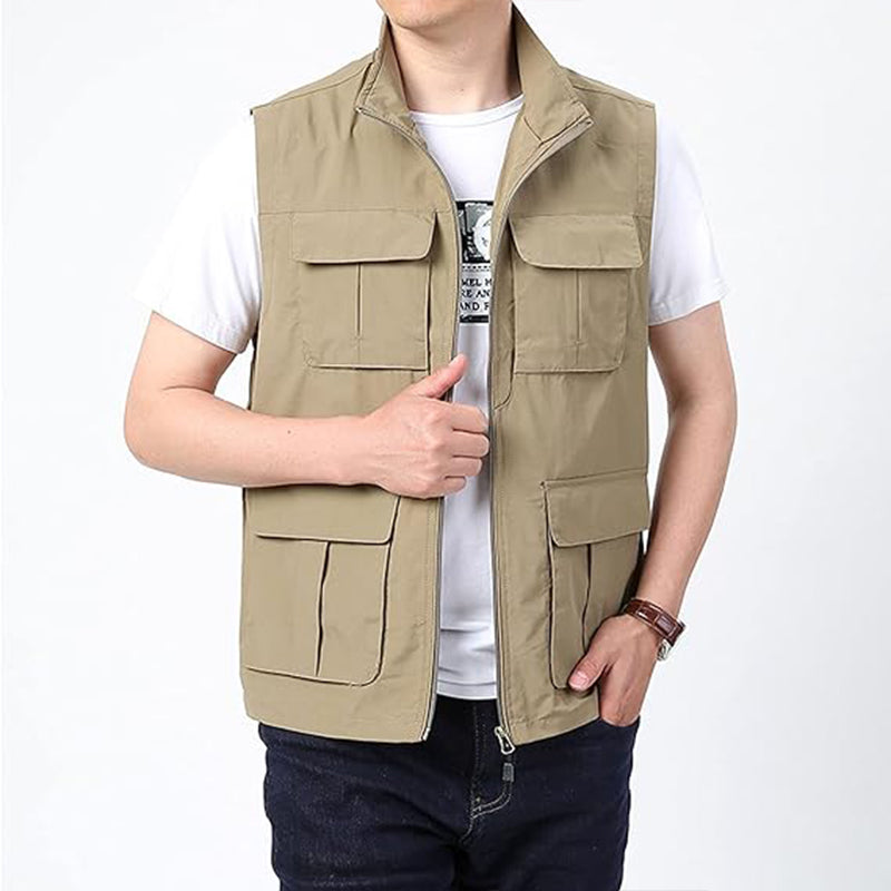 Men's Lightweight Travel Work Vest