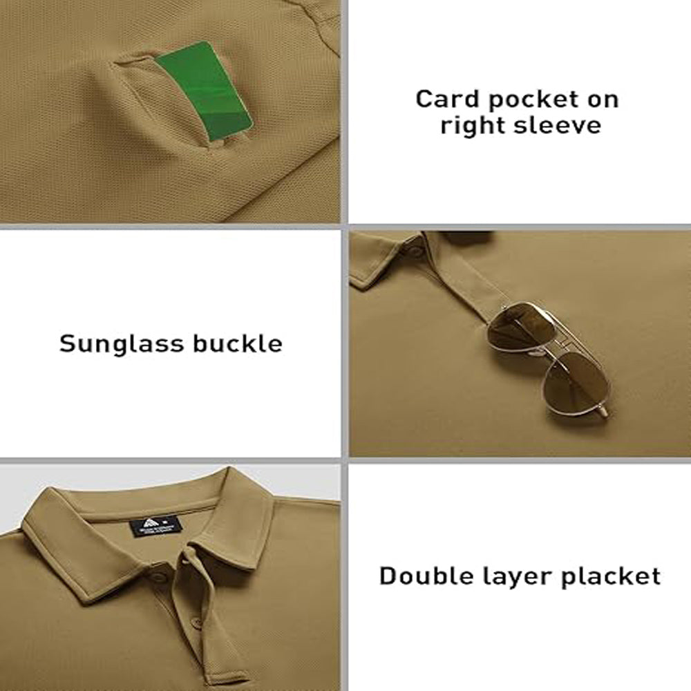 3pack Men's Quick-Dry Wear-resistant T-Shirts Polo