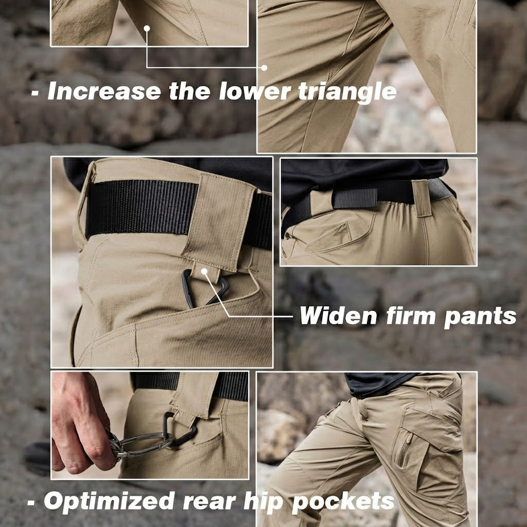 Archon IX9 Men's Lightweight Tactical Pants – Quick-Dry Stretch Pants