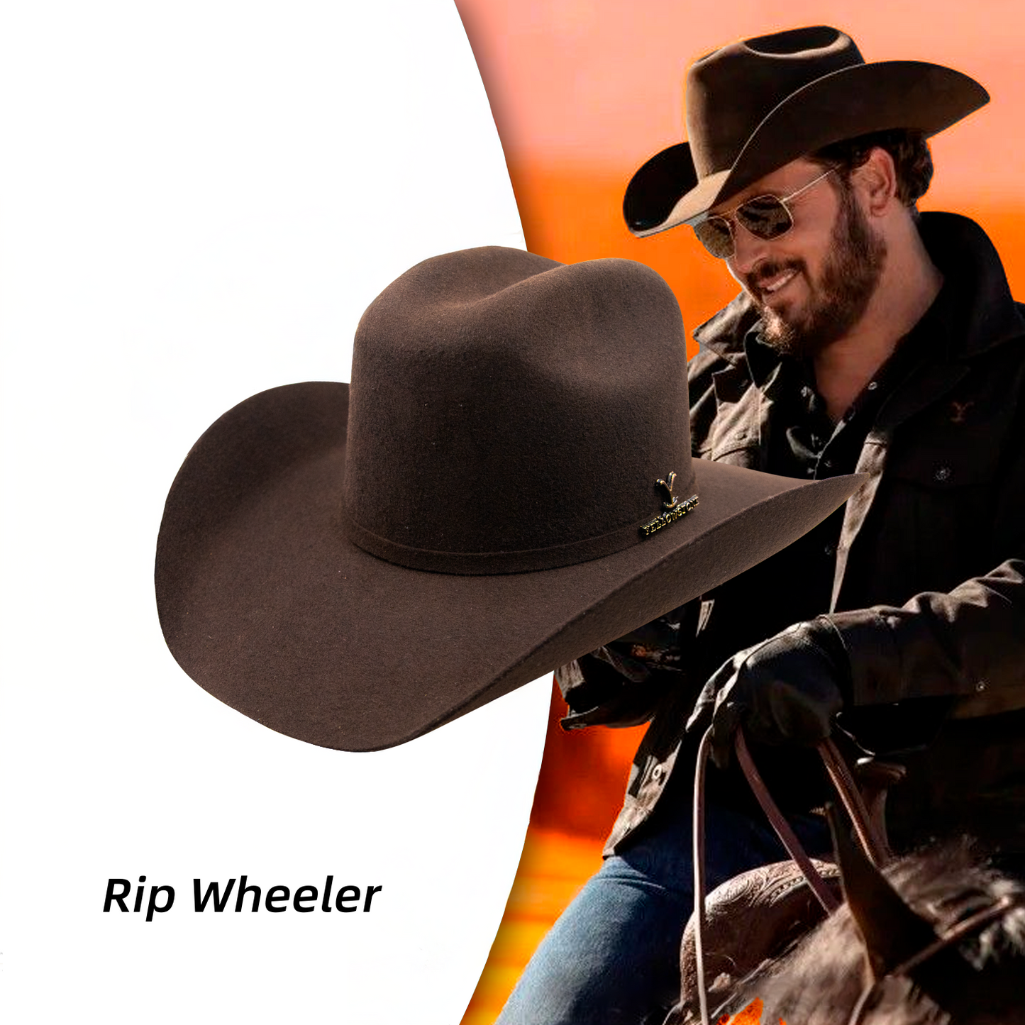 Bull Ranch 20x Rip Wheeler Chocolate Style