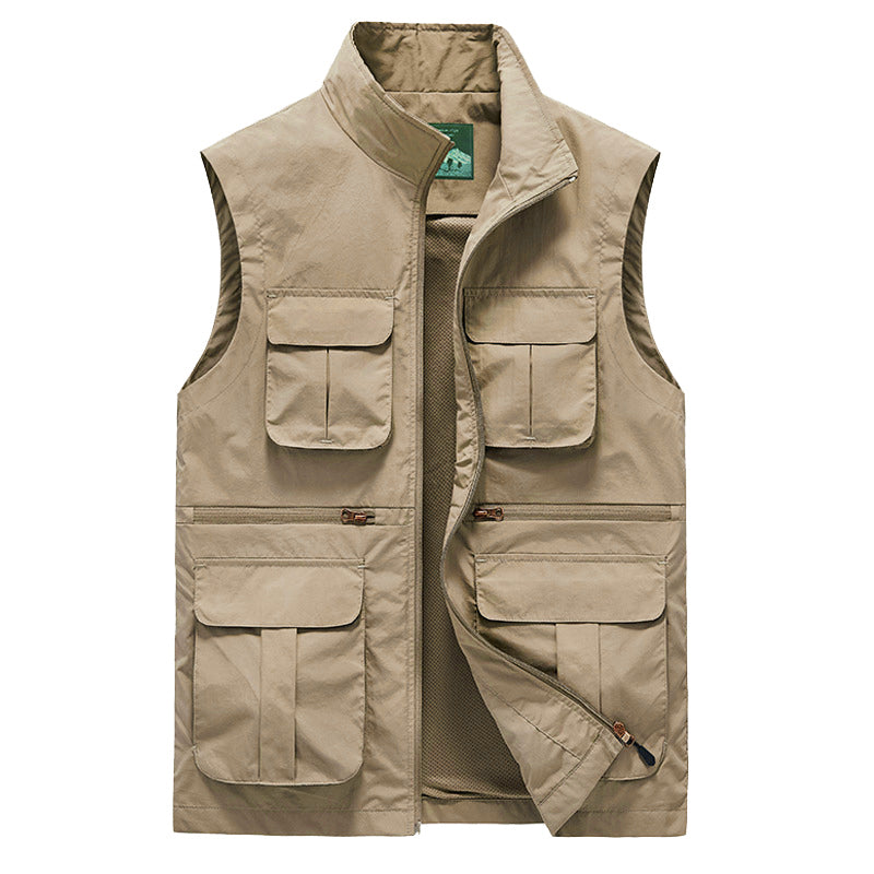 Men's Lightweight Travel Work Vest