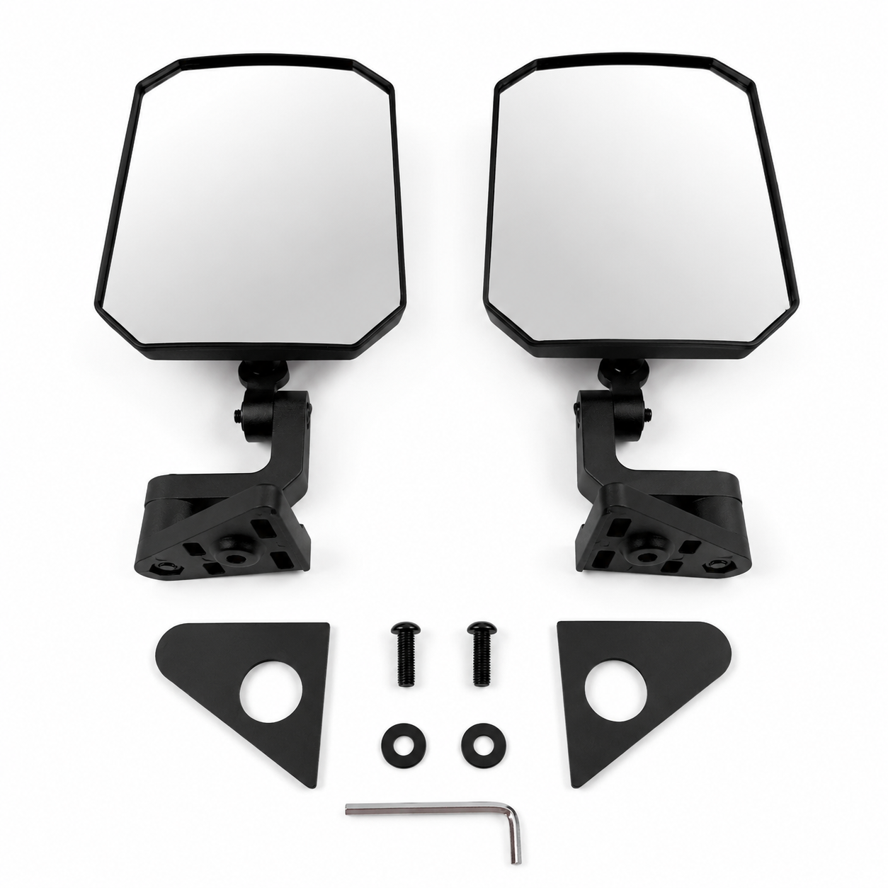 Doors Off Side Mirrors for Wrangler JL 2018–2026 & Gladiator JT