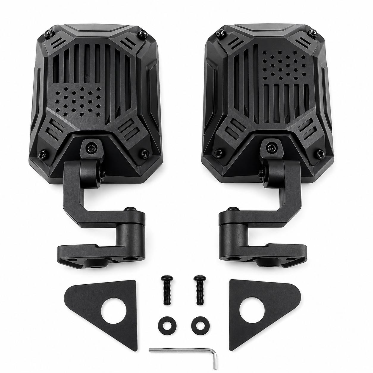 Doors Off Side Mirrors for Wrangler JL 2018–2026 & Gladiator JT