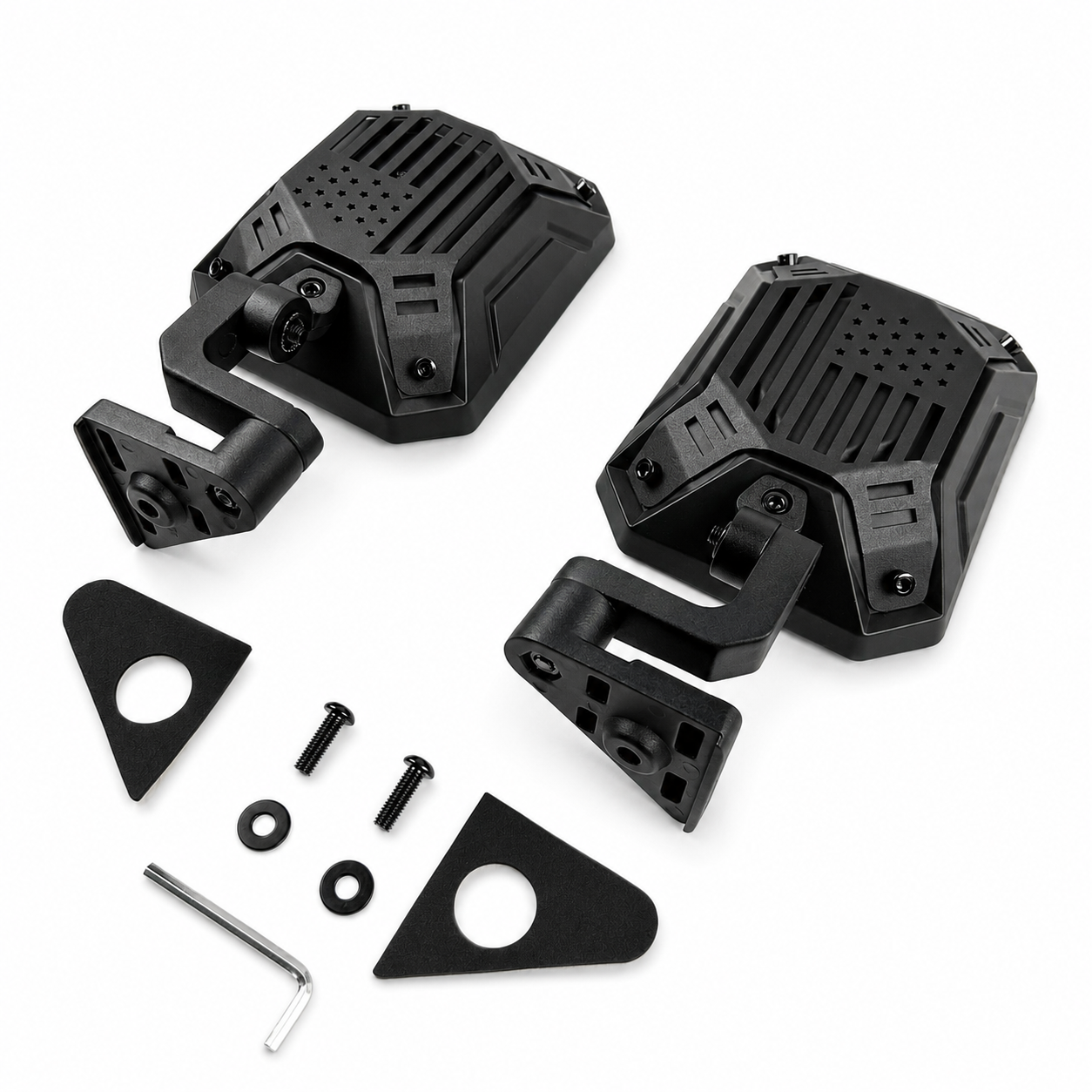 Doors Off Side Mirrors for Wrangler JL 2018–2026 & Gladiator JT