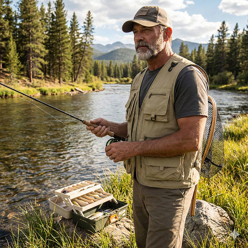 Men's Classic Outdoor Cargo Vest