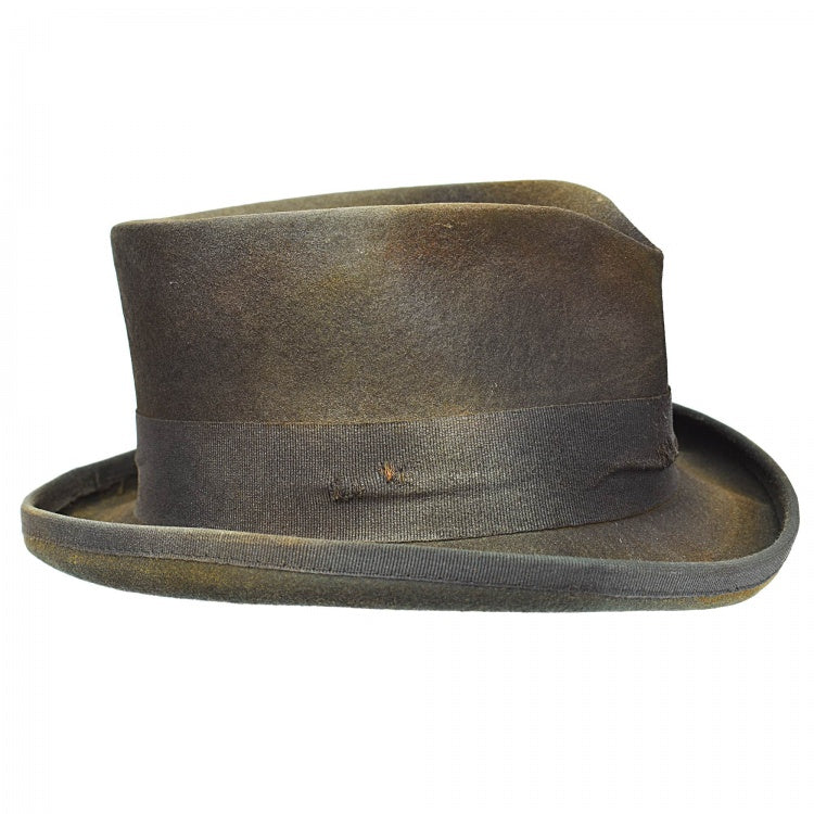 Stagecoach Gray Half-Western Hat-Dark Gray