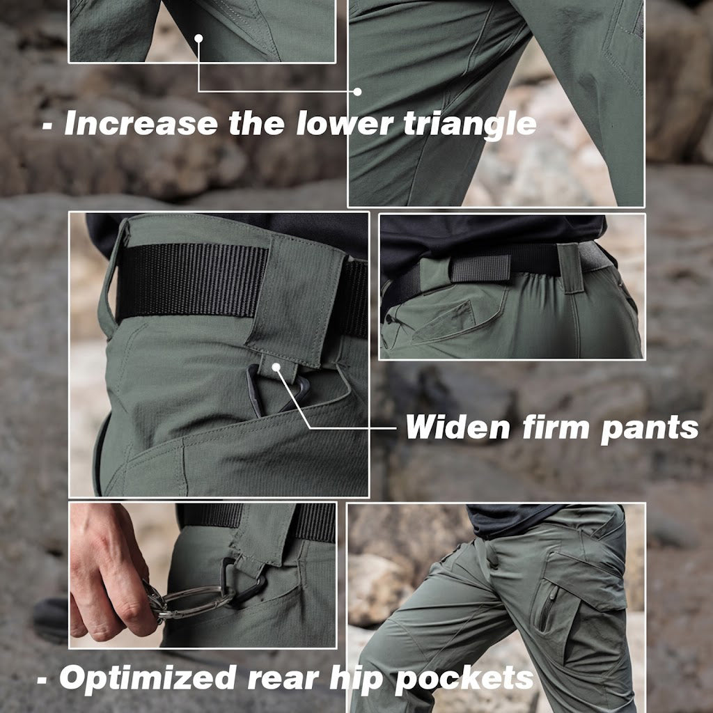Archon IX9 Men's Lightweight Tactical Pants – Quick-Dry Stretch Pants