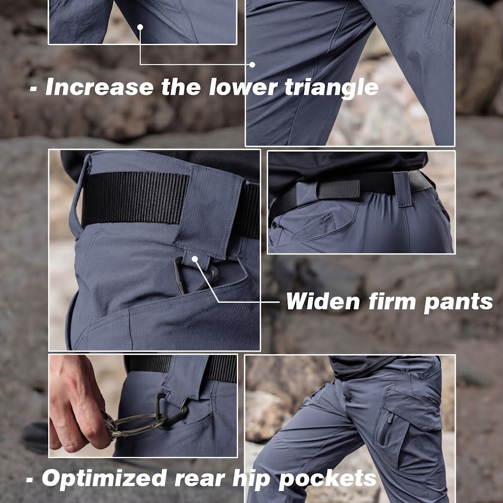 Archon IX9 Men's Lightweight Tactical Pants – Quick-Dry Stretch Pants