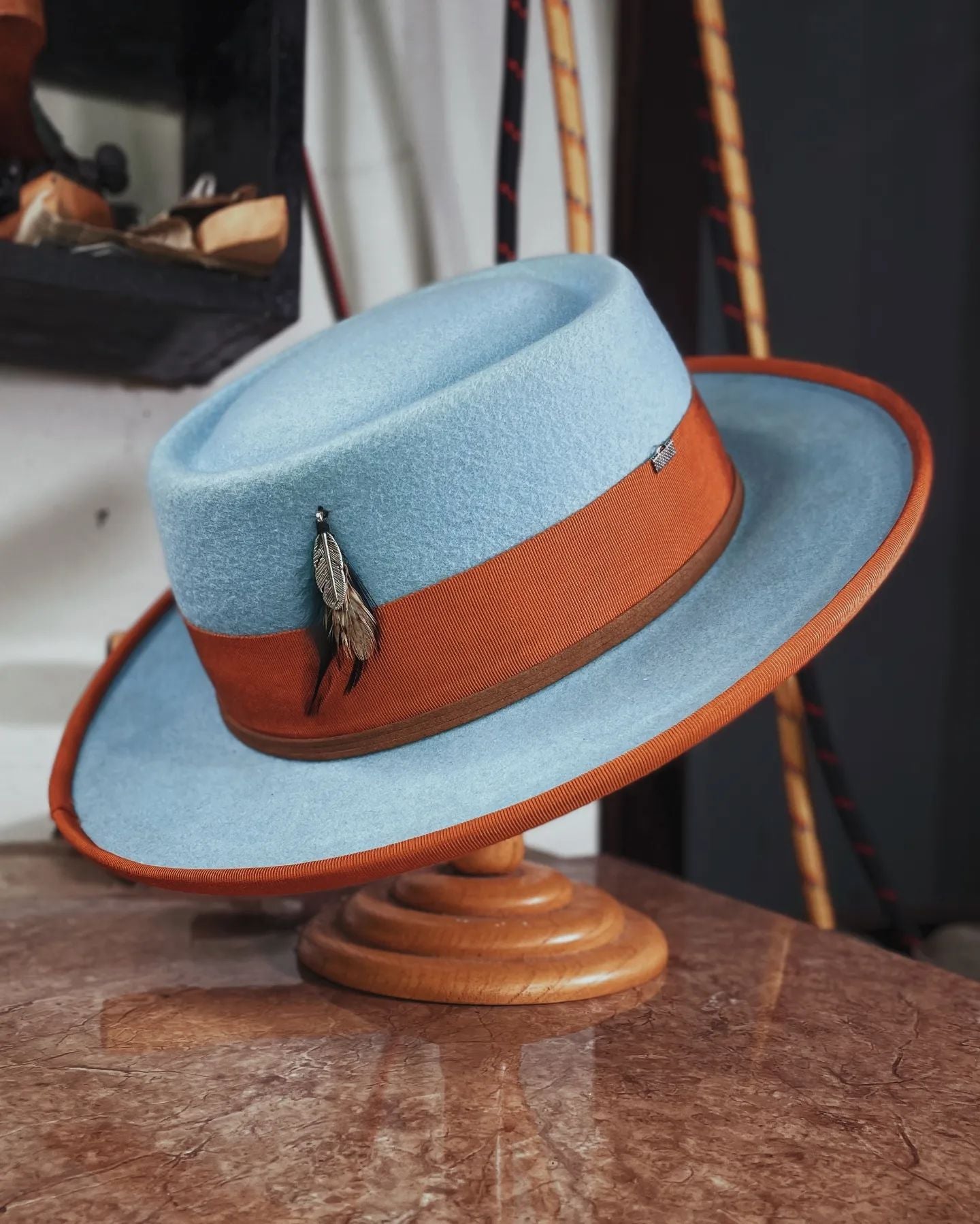 Custom Pork Pie Hat