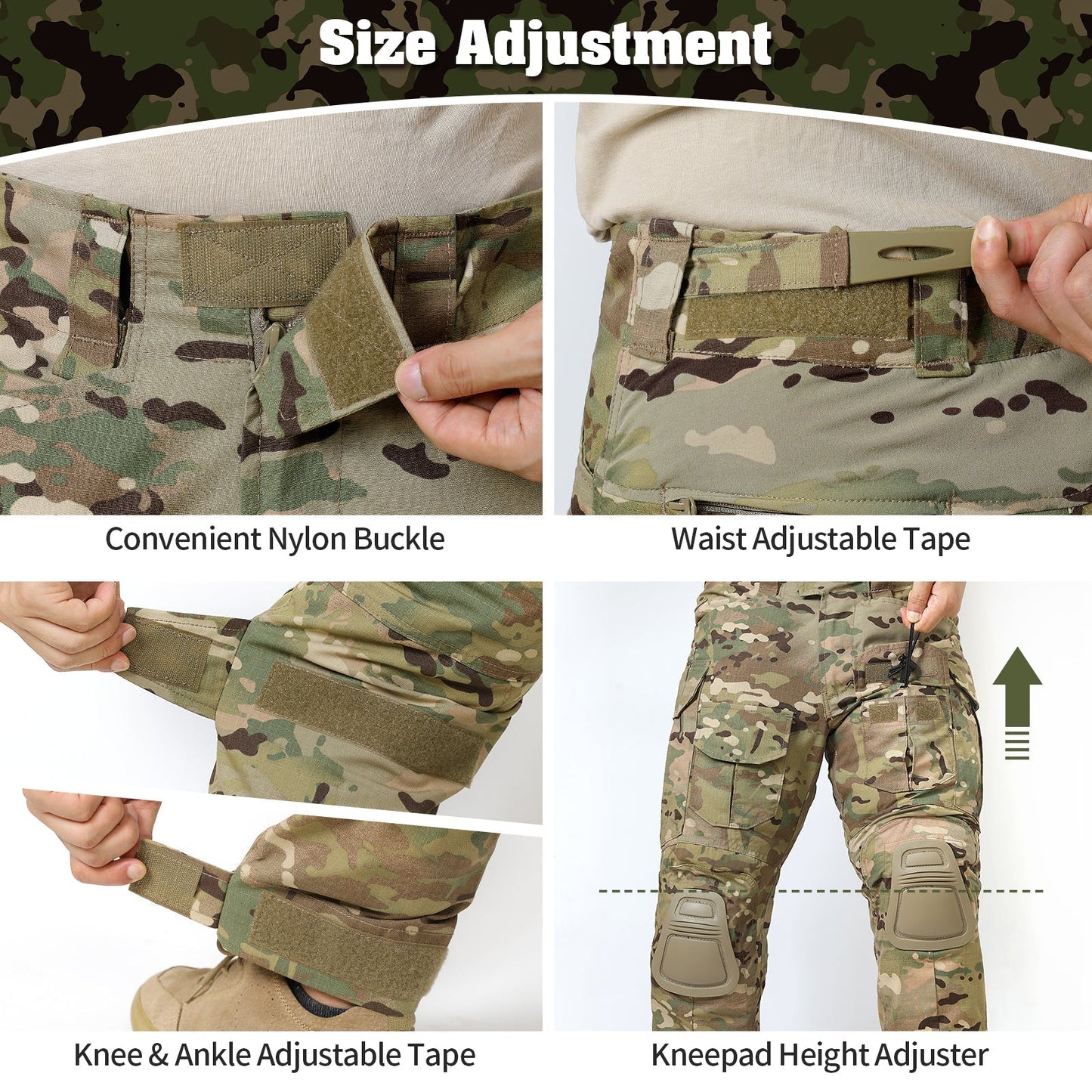 G3 Combat Pants with Knee Pads Tactical Pants