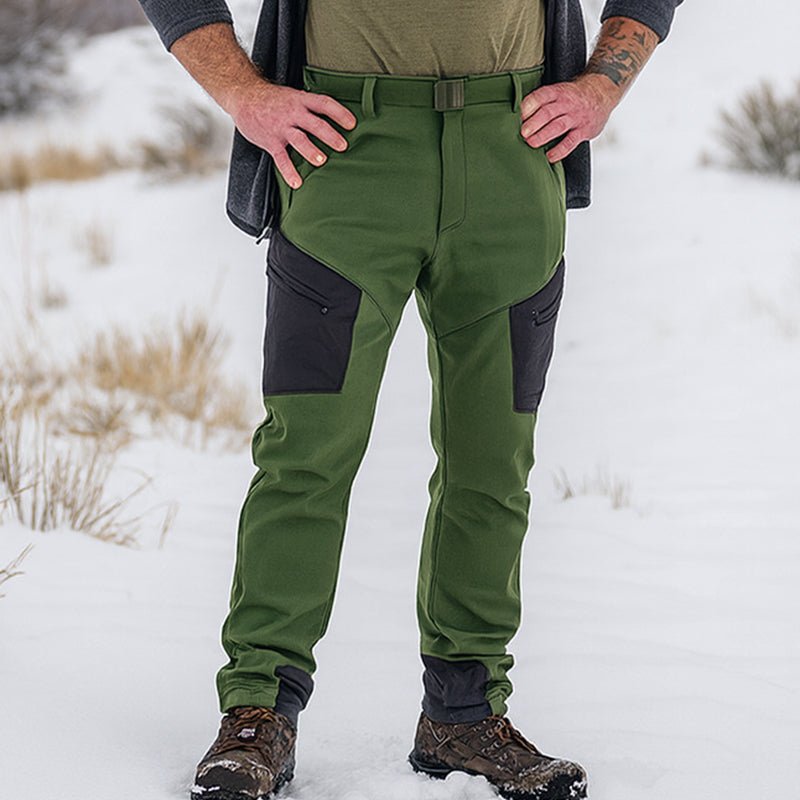 Grampus Softshell Waterproof Tactical Pants for Winter Army Green