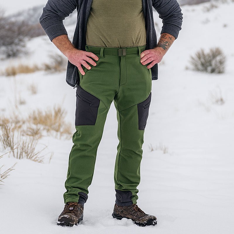 Grampus Softshell Waterproof Tactical Pants for Winter Grey