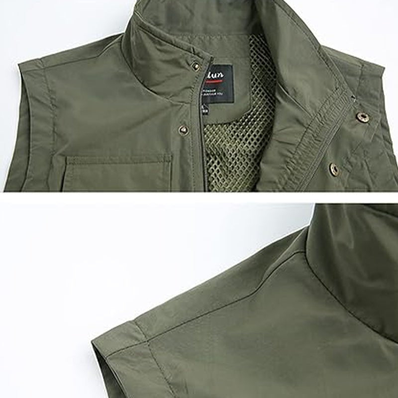 Men's Classic Utility Cargo Vest