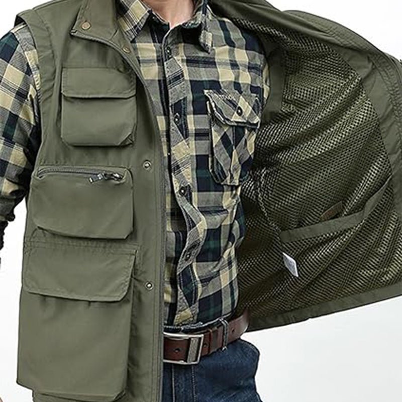Men's Classic Utility Cargo Vest
