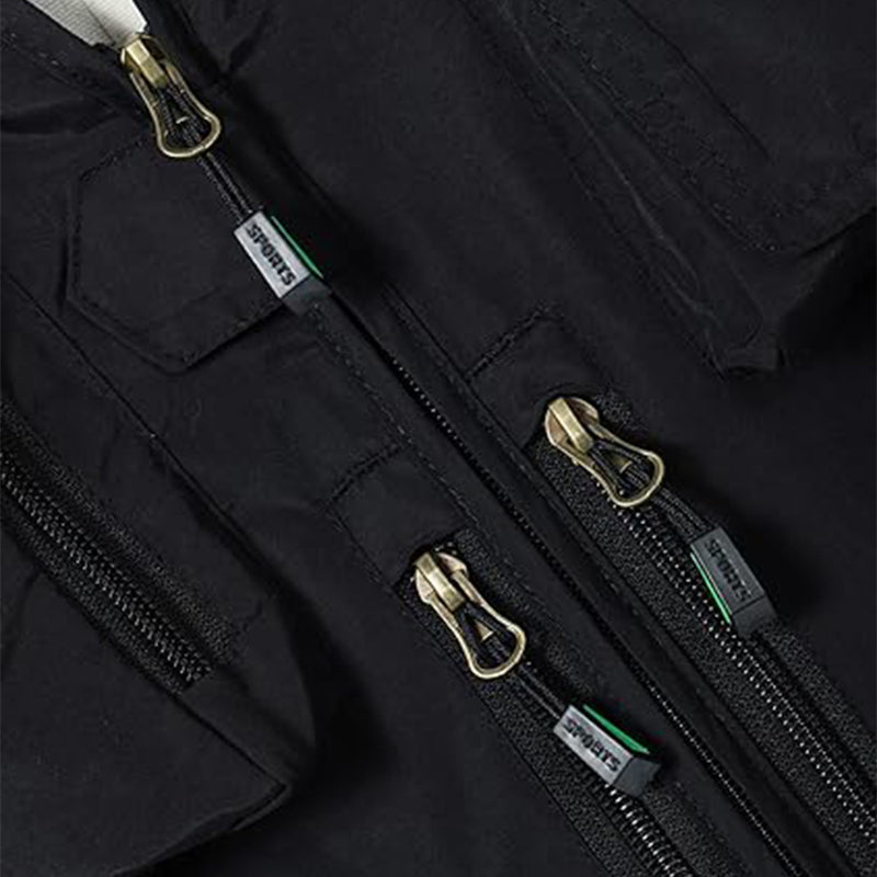 Men's Lightweight Utility Vest – 16-Pocket Fishing, Photography & Travel Vest with Mesh Back