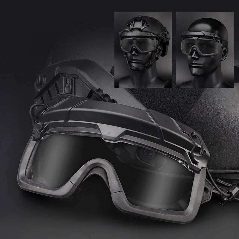 TWS Anti Fog Tactical 2 Modes Protection Goggles & Glasses