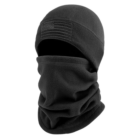 TWS Warm Fleece Beanie Hat Scarf Set